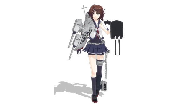 古鷹改二【MMD艦これ】