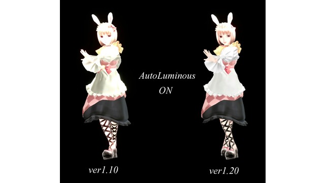 暗鳴ニュイMMDモデルver1.20（テカり回避版）