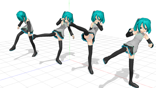 mmd 人気 座り スカート