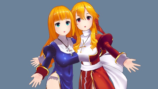 MMDモデル 『プリースト』&『ハイプリースト』