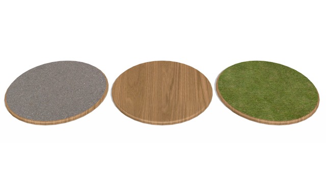 円形フィギュアベース