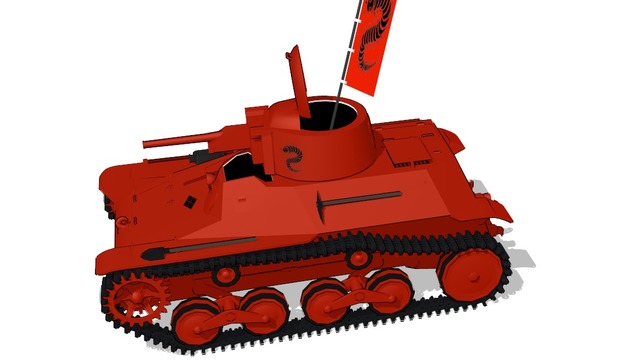 九七式軽装甲車 テケ