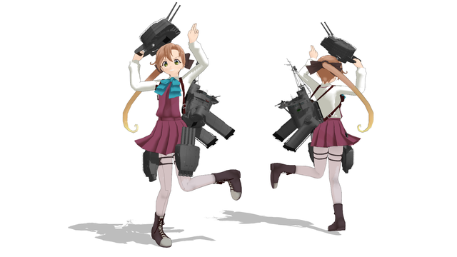 秋雲艤装セット