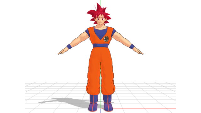 超サイヤ人ゴッド悟空