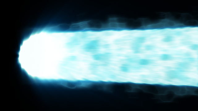 超かめはめ波っぽいエフェクト（波動）