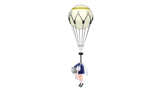 [MMDアクセサリ] フルトン回収 (MGS)