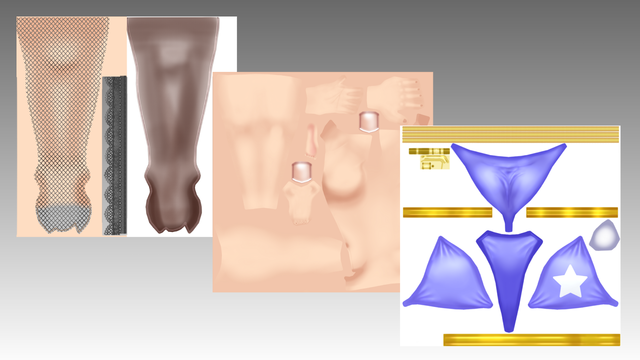 【旧】テクスチャ調整テンプレート Rev.D