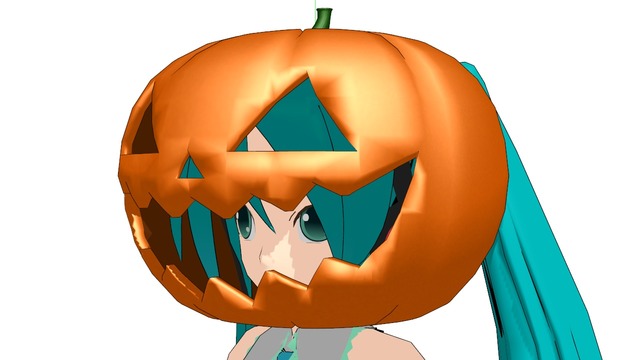 ハロウィンかぼちゃマスク