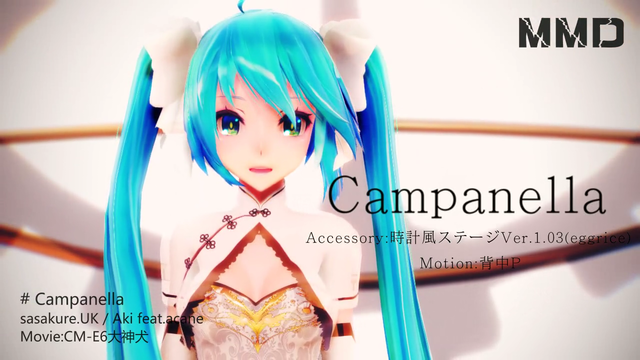 TDA China Dress miku Canary