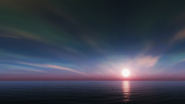 スカイドーム(パステルな夕空) VOL.GG3