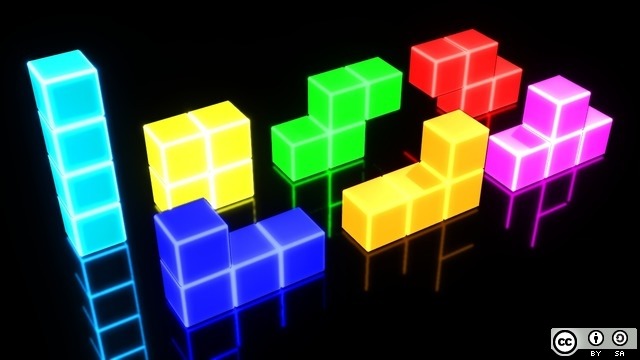 Tetriminos(テトリスブロック) 物理演算Ver