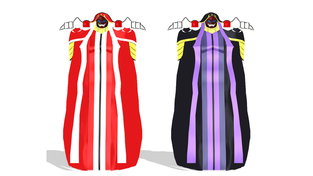 サンタカラーなアインズ様（ハリボテモデル）