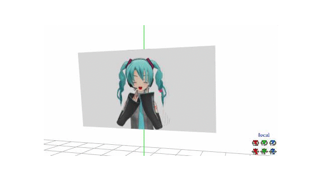 ステレオ印刷カード