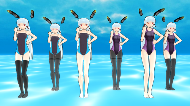 叢雲さん水着詰め合わせ