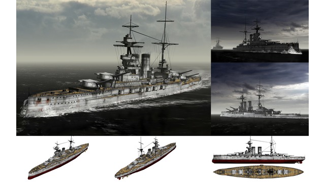MMD用モブ高速戦艦1915セット
