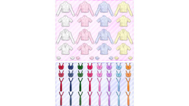 なりきりJKブラウスセット