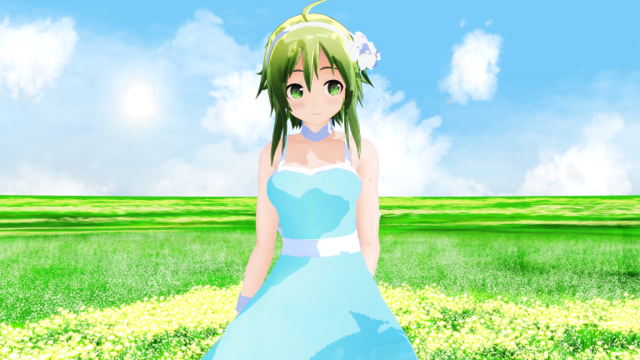 GUMIさんドレスver