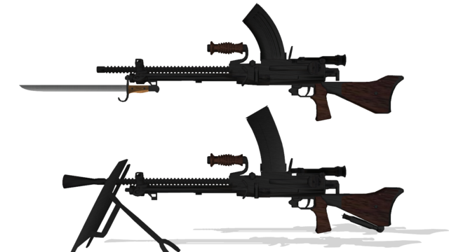 伍長式九六式・九九式軽機関銃 ver1.02 BowlRoll