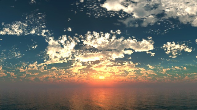 スカイドーム(彩り鮮やかな夕焼け) VOL.TR5