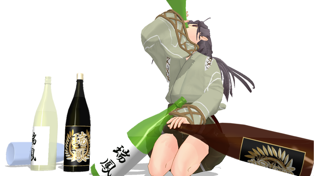 清酒『瑞鳳』 (一升)　(液面　角・高 可変)