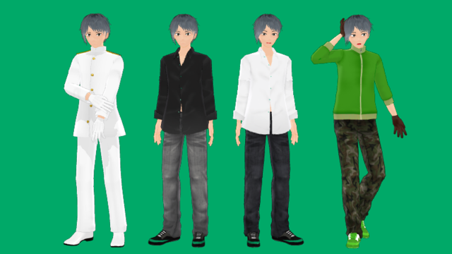 MMDオリキャラ 李雨 ver1.10