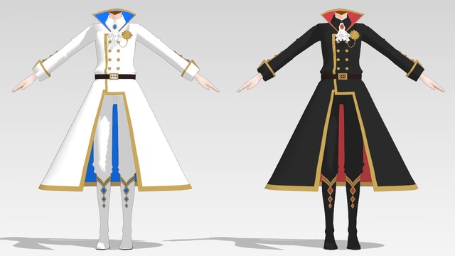 ruxu式着せ替え用コート