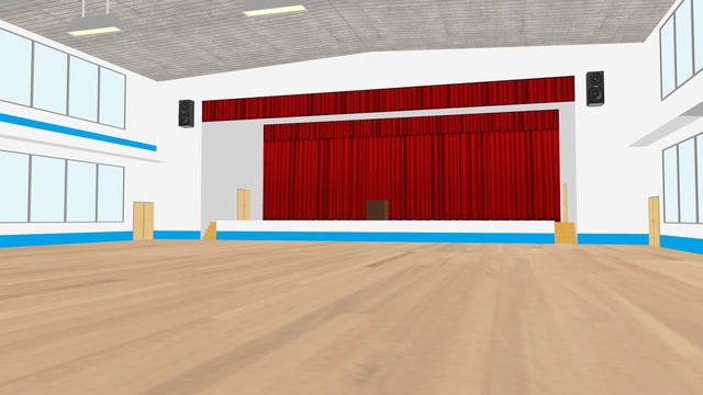 体育館背景