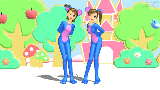 アイマス２ねずみ亜美とねずみ真美 1.0 & 2.0