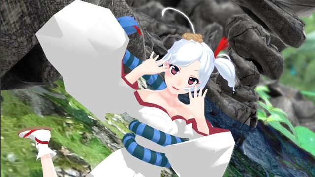 神娘やくもモデル（MMD城プロ）