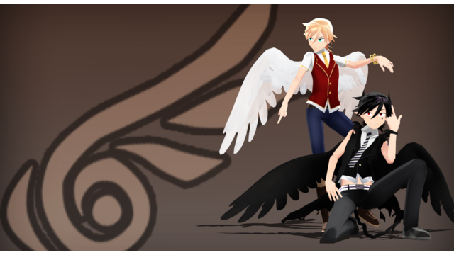 スタンザ&サタンザMMDモデル