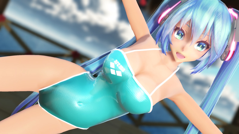 【初期版】Tda小悪魔スク水バニーRQ