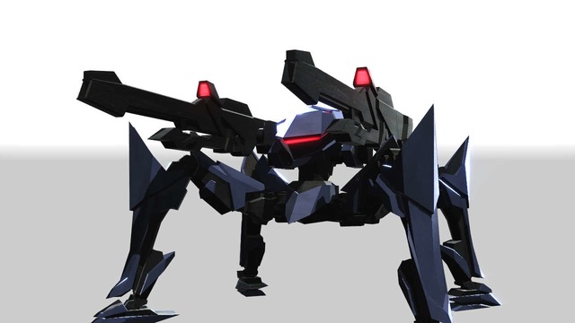 【MMDオリメカ】 スパイダーD2