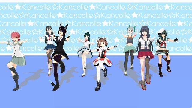例の曲のポーズ増量版