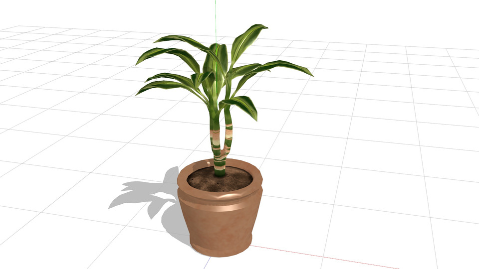 ドラセナMMDモデル