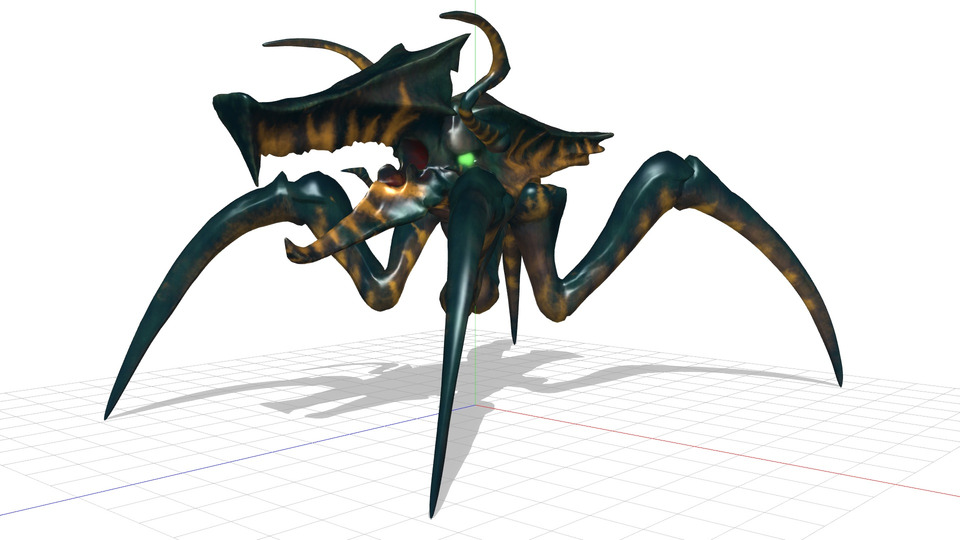 ウォリアーバグMMDモデル