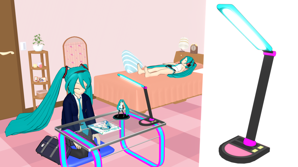 スタンドライトMIKU