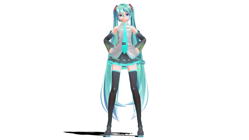 【MMD】仁王立ち