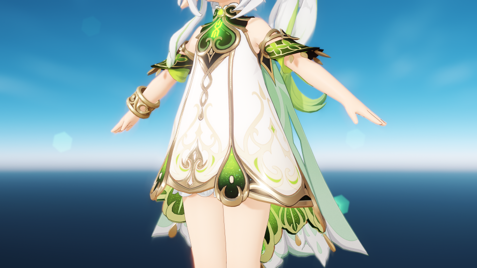 RayMMD ナヒーダ専用金属マテリアル