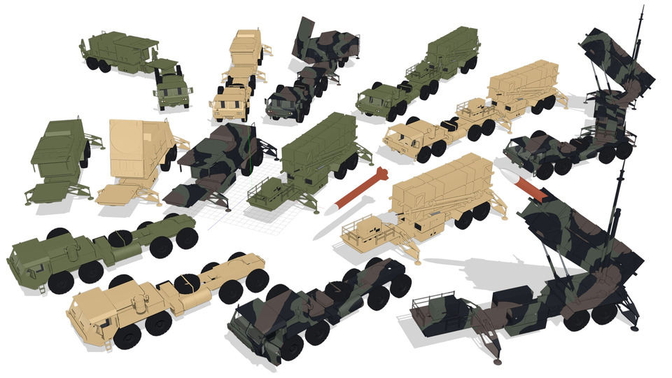 MIM-104 Patriot SAM system - BowlRoll