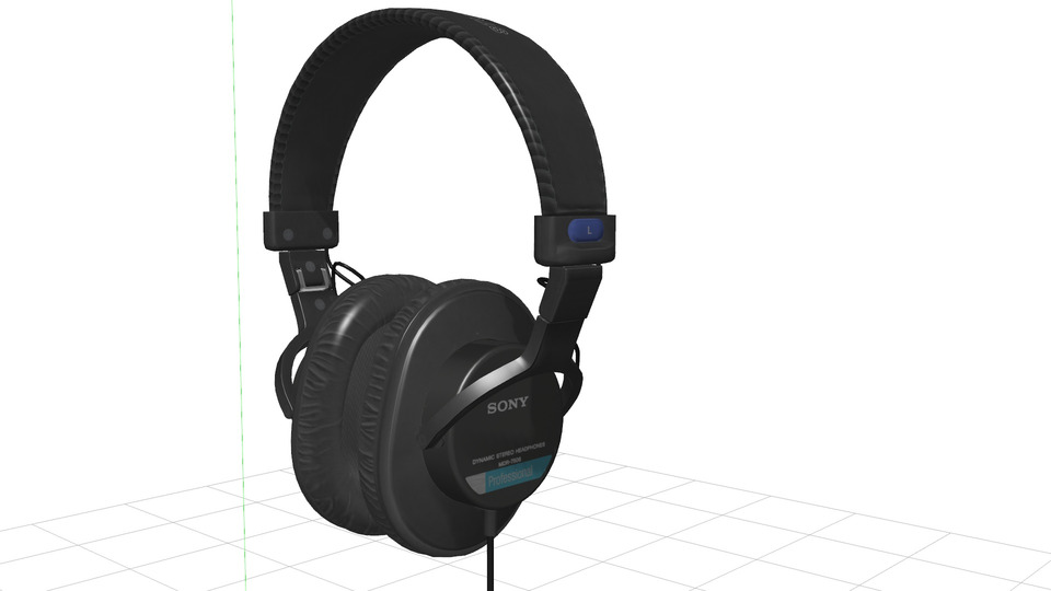 MDR-7506 MMDモデル