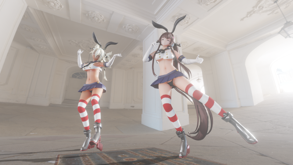 【MMDステージ】SolitudeInterior_8K