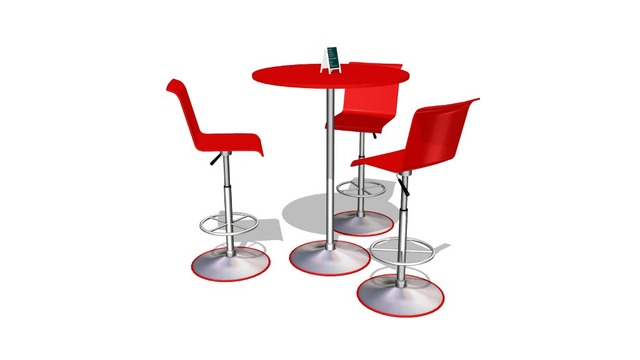 Table and Stools