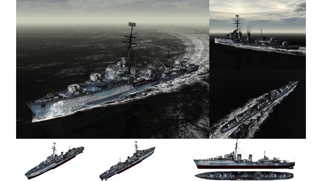 MMD用モブ駆逐艦1935セット