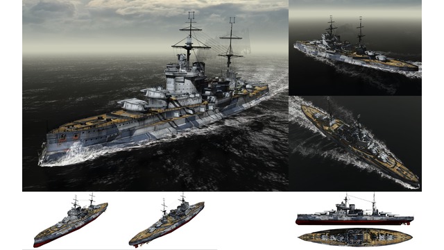 MMD用モブ高速戦艦1940(改装)セット