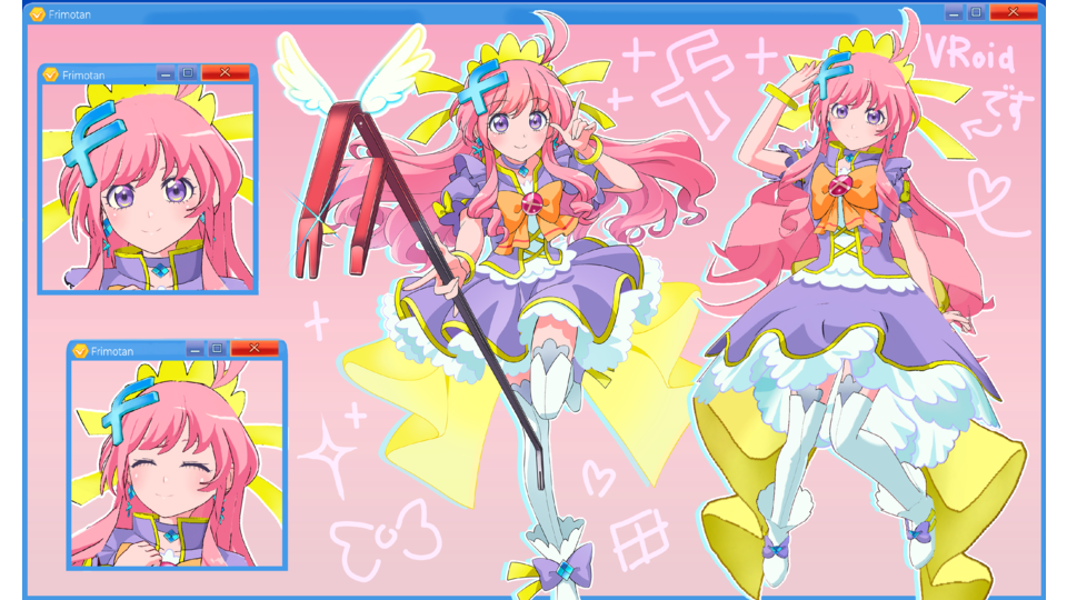 フリモたんMMDファンモデル