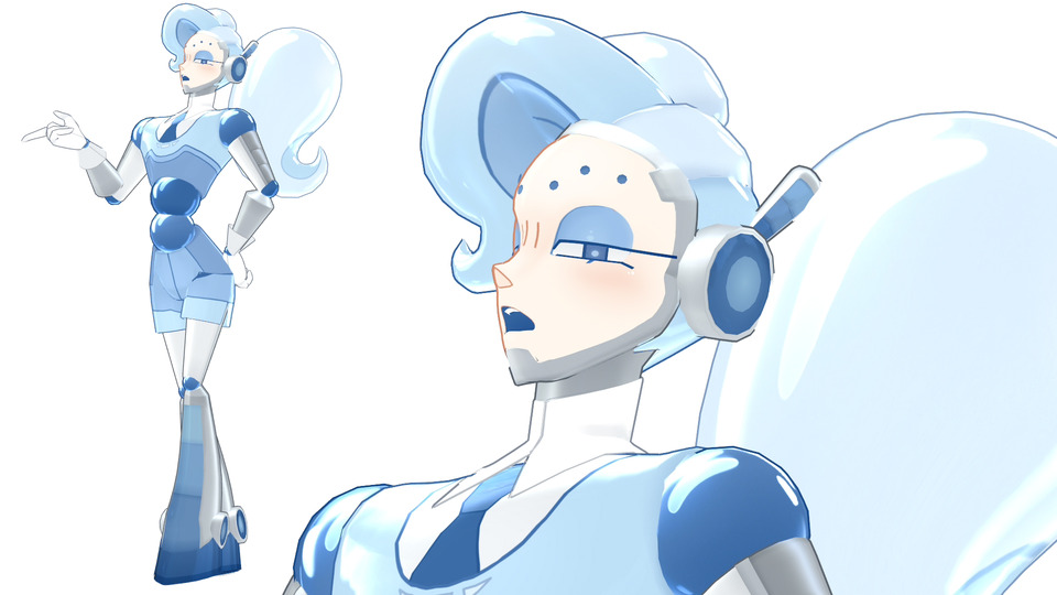 AzurBlü MMD MODEL