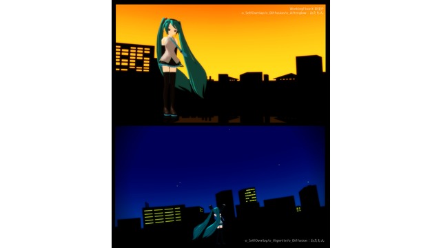 影絵の街ステージ