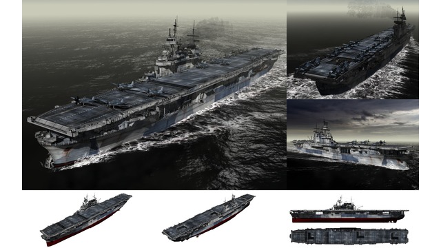 MMD用モブ航空母艦1943セット