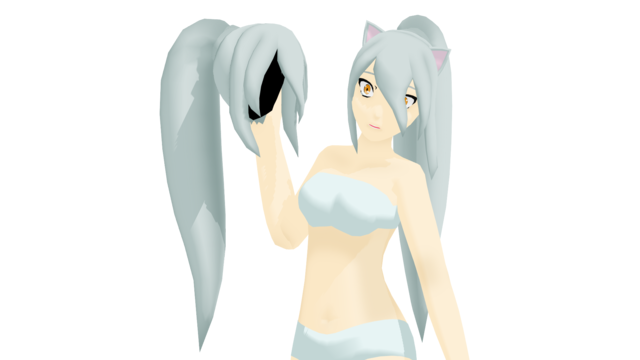 MMD Ponytail DL