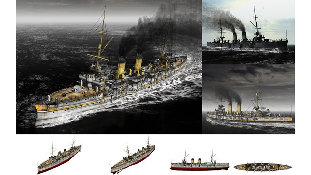MMD用モブ防護巡洋艦1894(ﾓﾌﾞｽﾞｳｨｯｸ)
